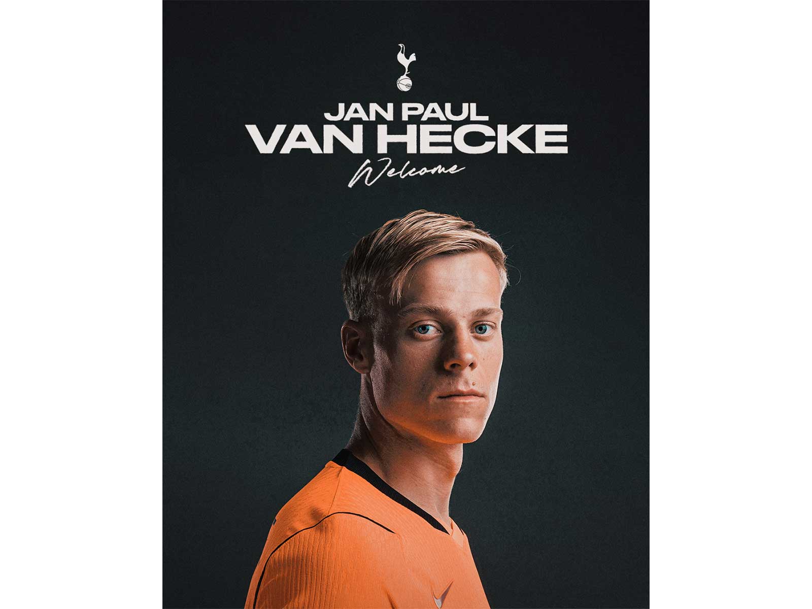 Jan Paul van Hecke joins Tottenham Hotspur (Photo: X/@SpursOfficial)
