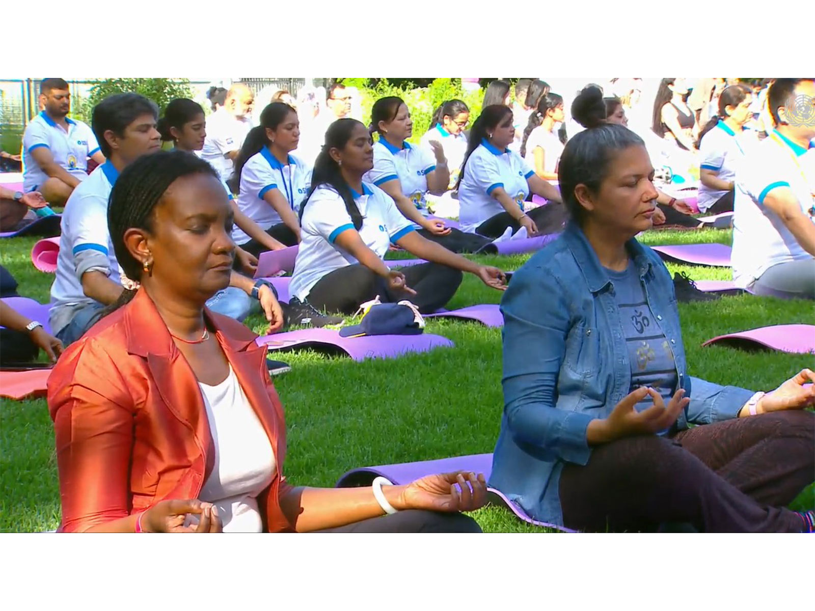 Visuals from UN Headquarters (Photo/UN TV)