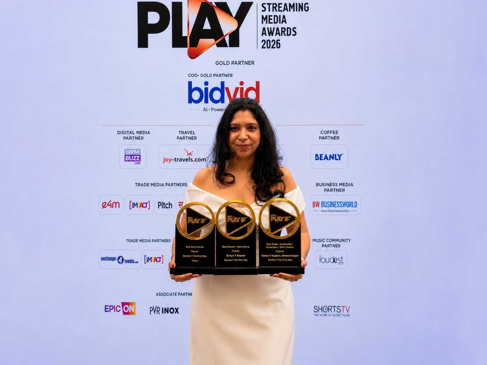 Writer-Director Sonya V. Kapoor Wins Best Series Director, Best Writer and Best Series for JioHotstar's Section F Ka Only Boy