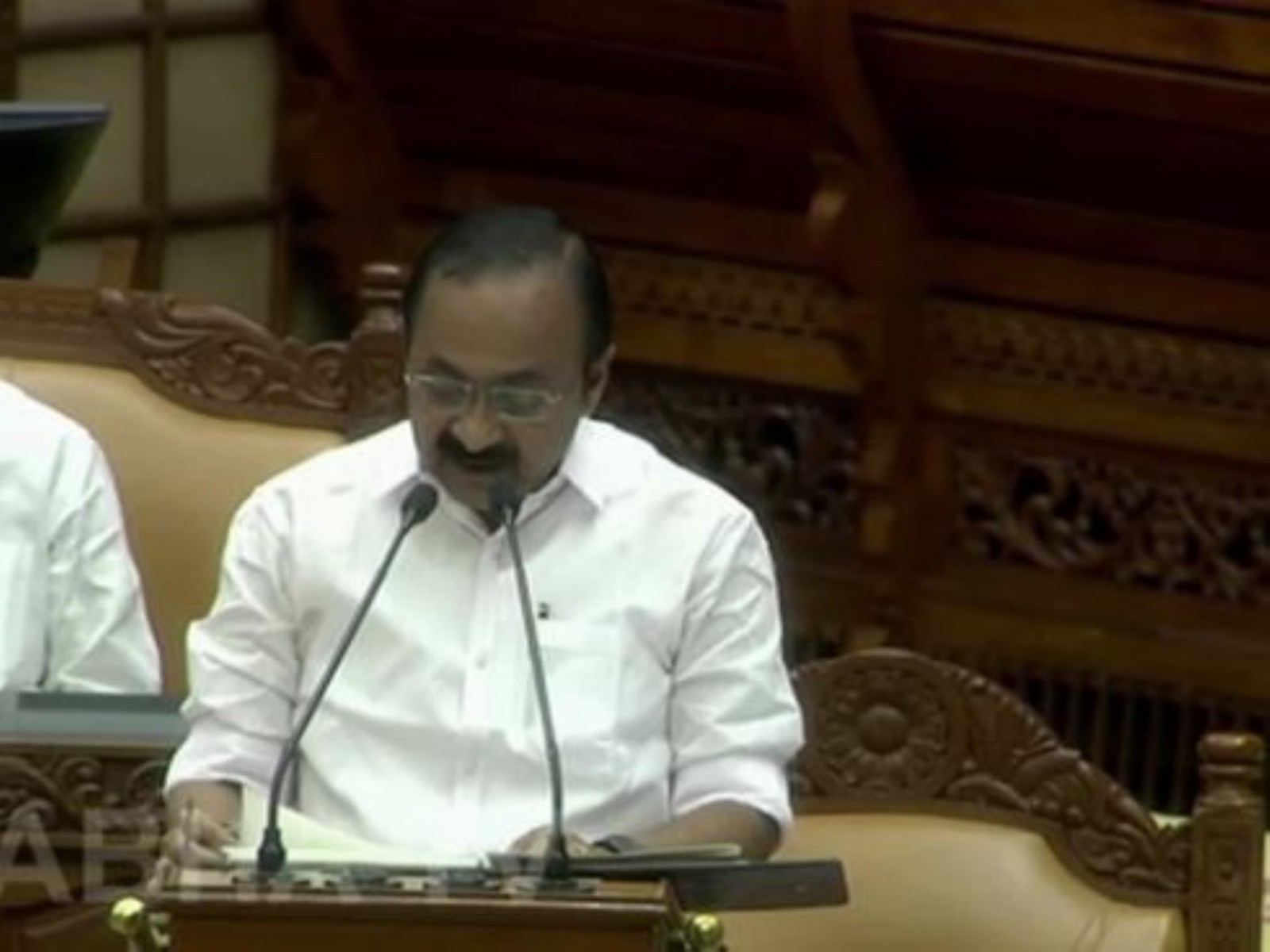 Keralam CM and Finance Minister VD Satheesan presents State Budget for 2026-27 fiscal in the Legislative Assembly in Thiruvananthapuram (Photo/ANI)