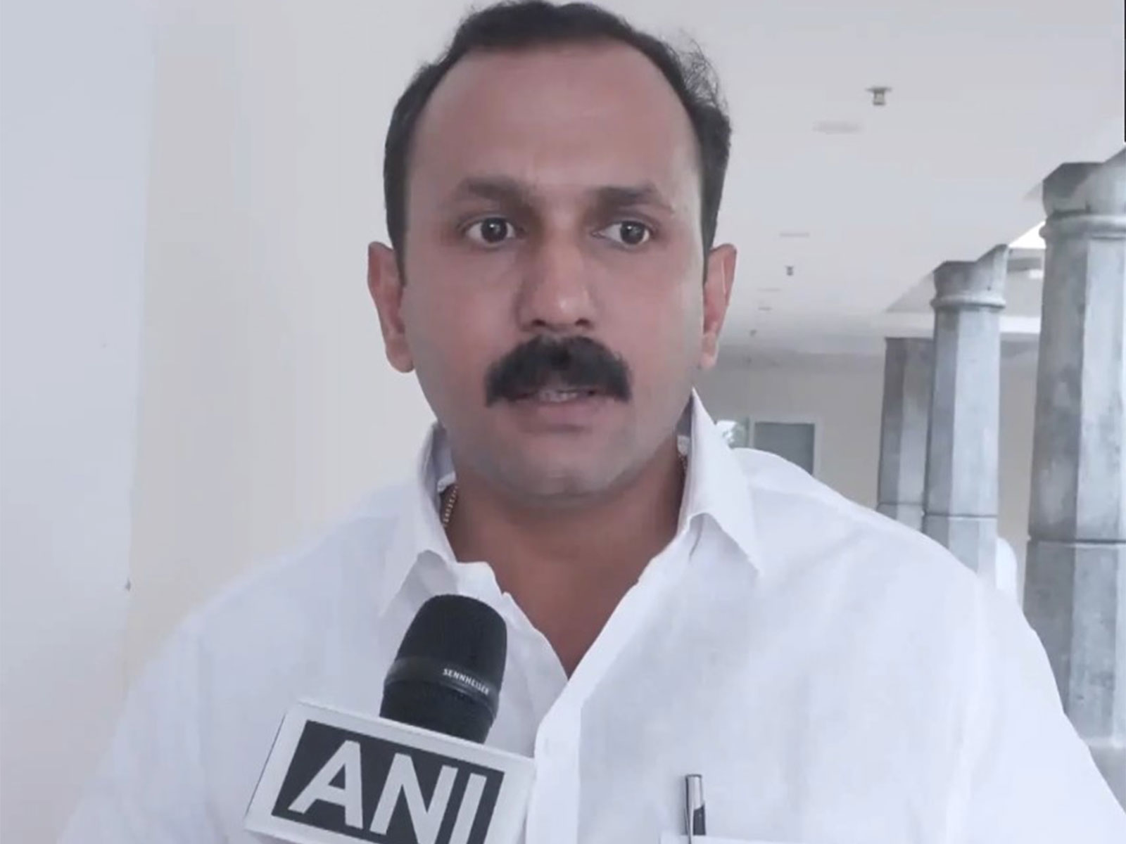 BJP State Vice-President Shaun George (Photo/ANI)