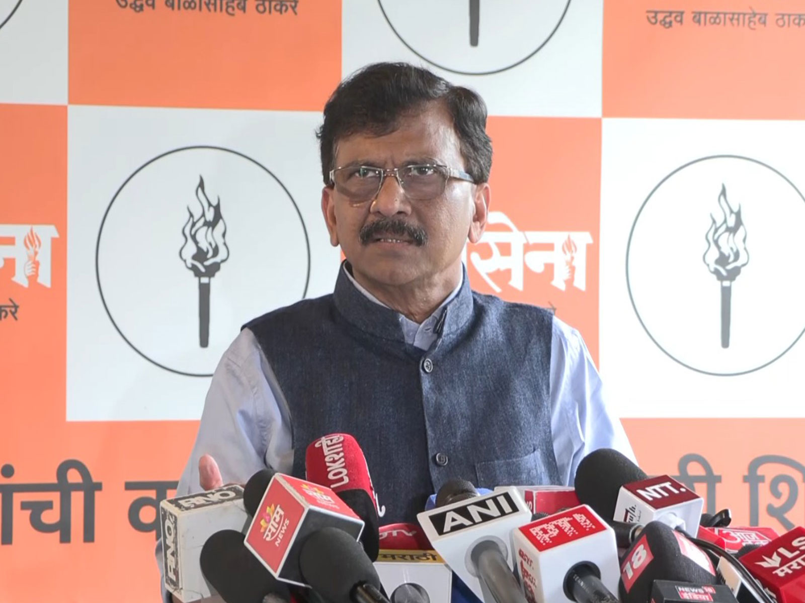 Shiv Sena (UBT) leader and Rajya Sabha MP Sanjay Raut (Photo/ANI)