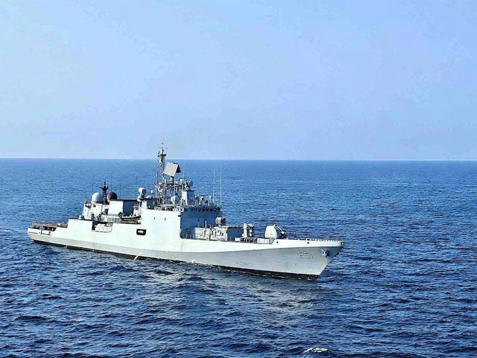 INS Trikand responds to distress call (Photo: X@indiannavy)