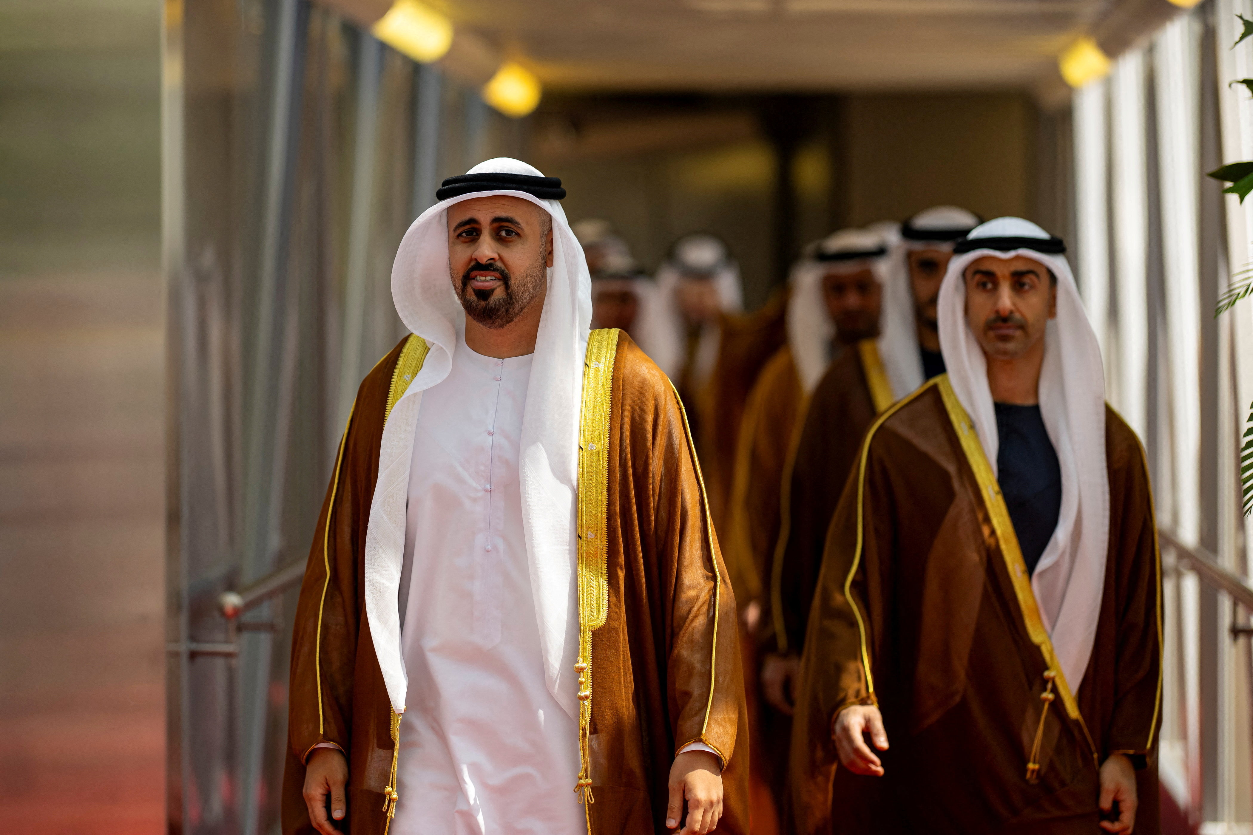 Theyab bin Mohamed bin Zayed Al Nahyan, Deputy Chairman of the Presidential Court for Development and Fallen Heroes' Affairs (Photo/Reuters)