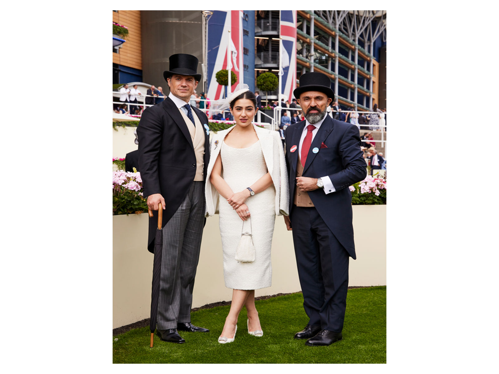 A distinguished presence at Royal Ascot with Henry Cavill and Sara Ali Khan