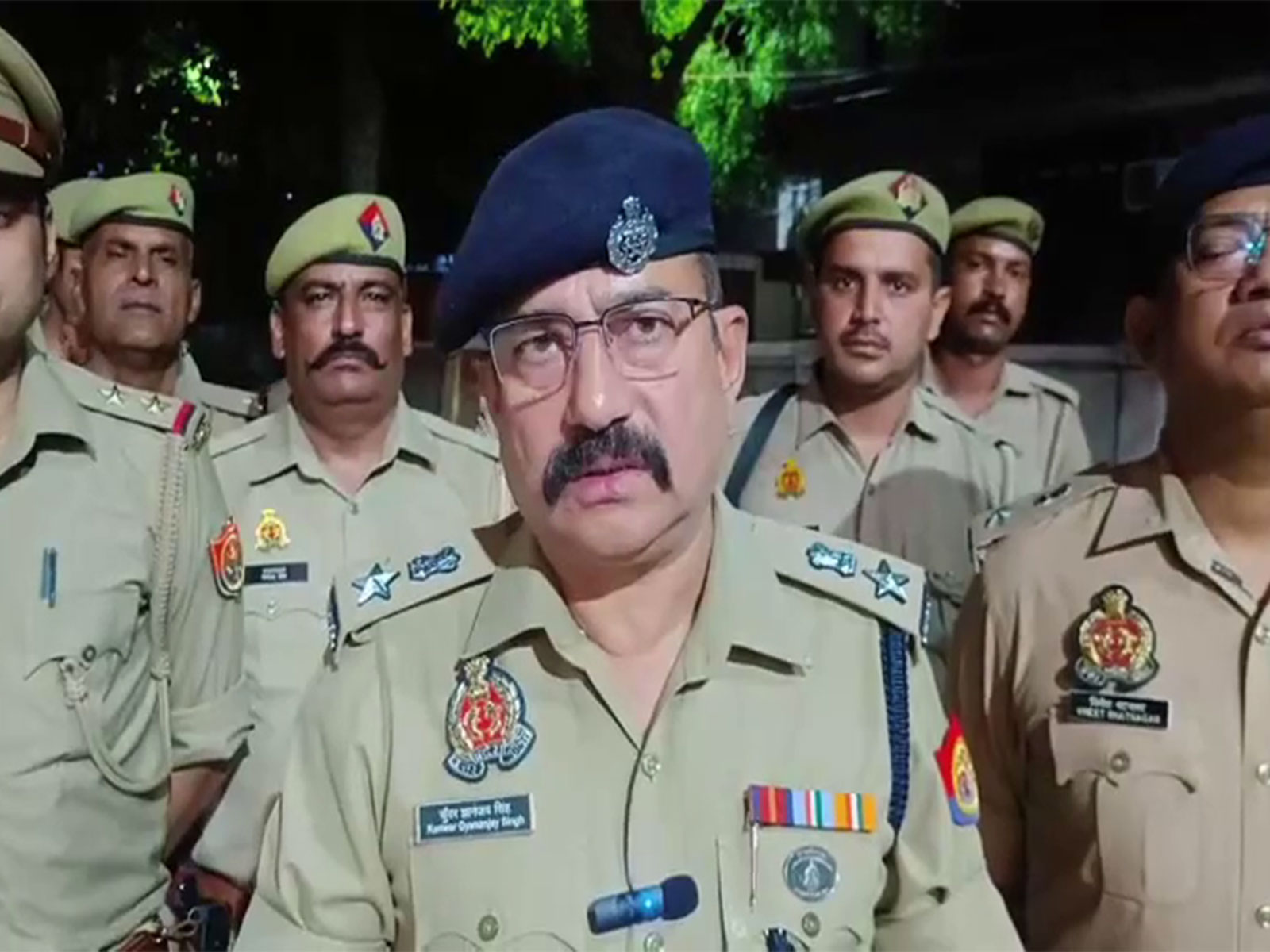Hapur Superintendent of Police (SP) Kunwar Gyananjay Singh. (Photo/ANI) 