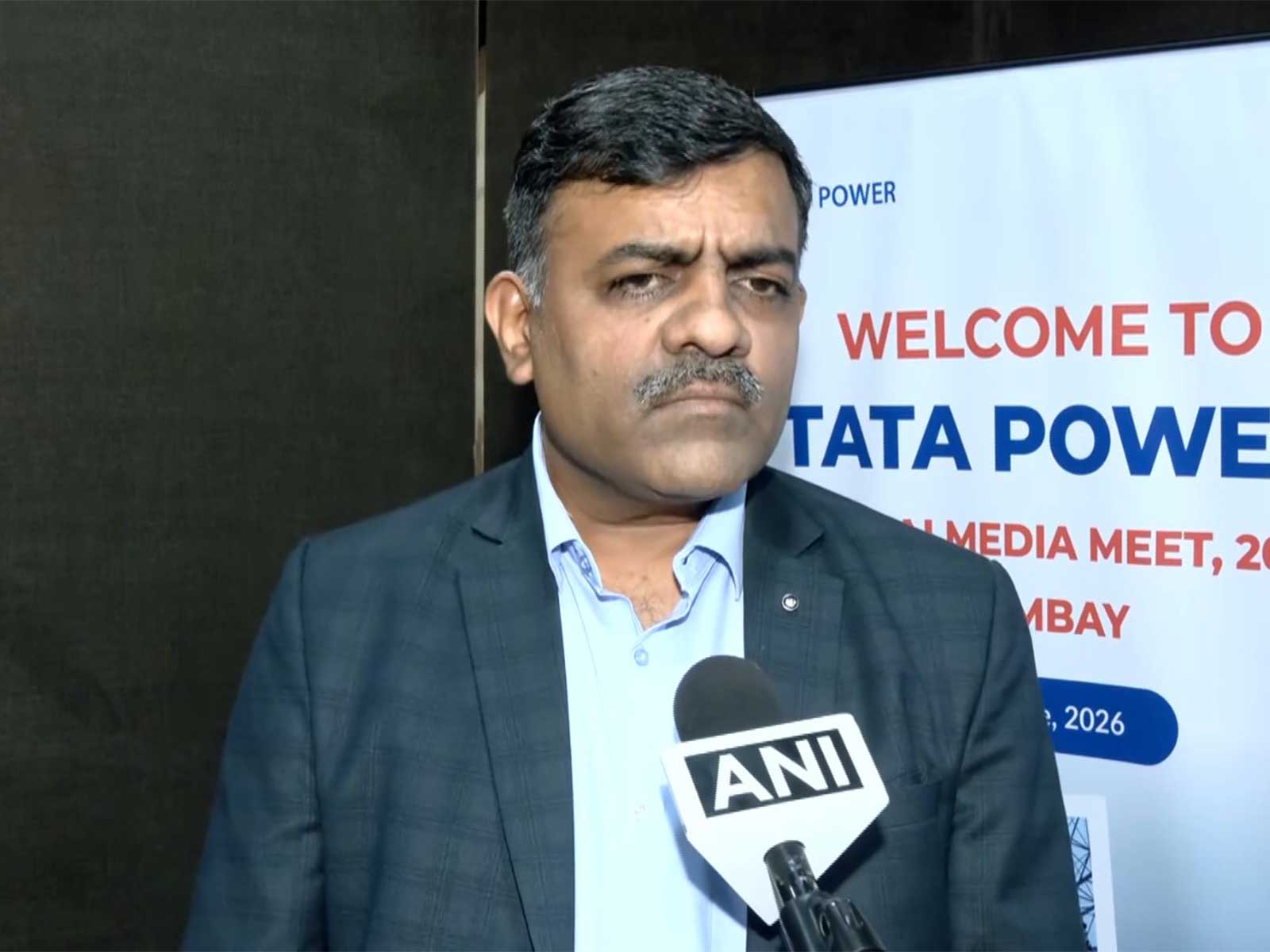 Dr Nilesh Kane, Chief of Transmission and Mumbai Distribution, Tata Power (Photo/ANI)