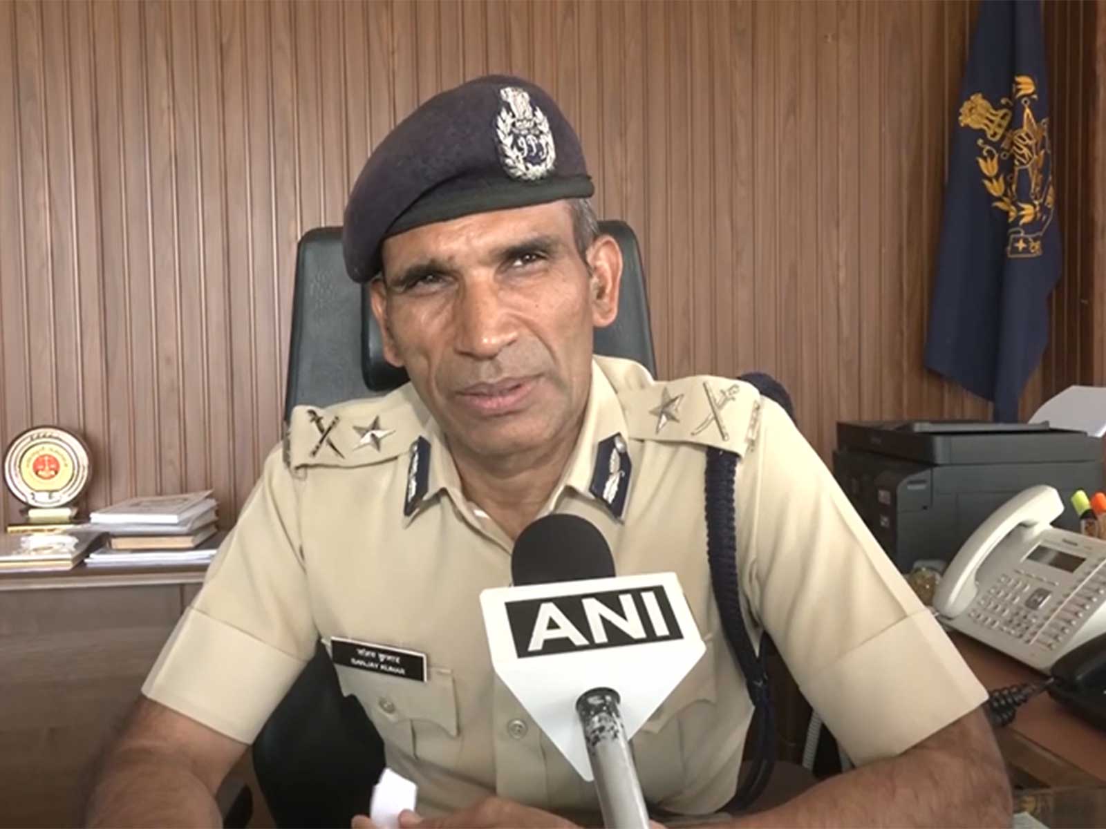 Bhopal Commissioner of Police (CP) Sanjay Kumar (Photo/ANI)