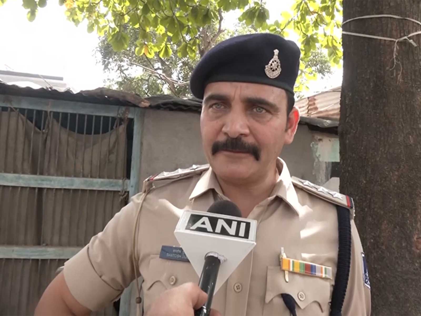 Bhanwarkua police station SHO, Santosh Dudhi (Photo/ANI)