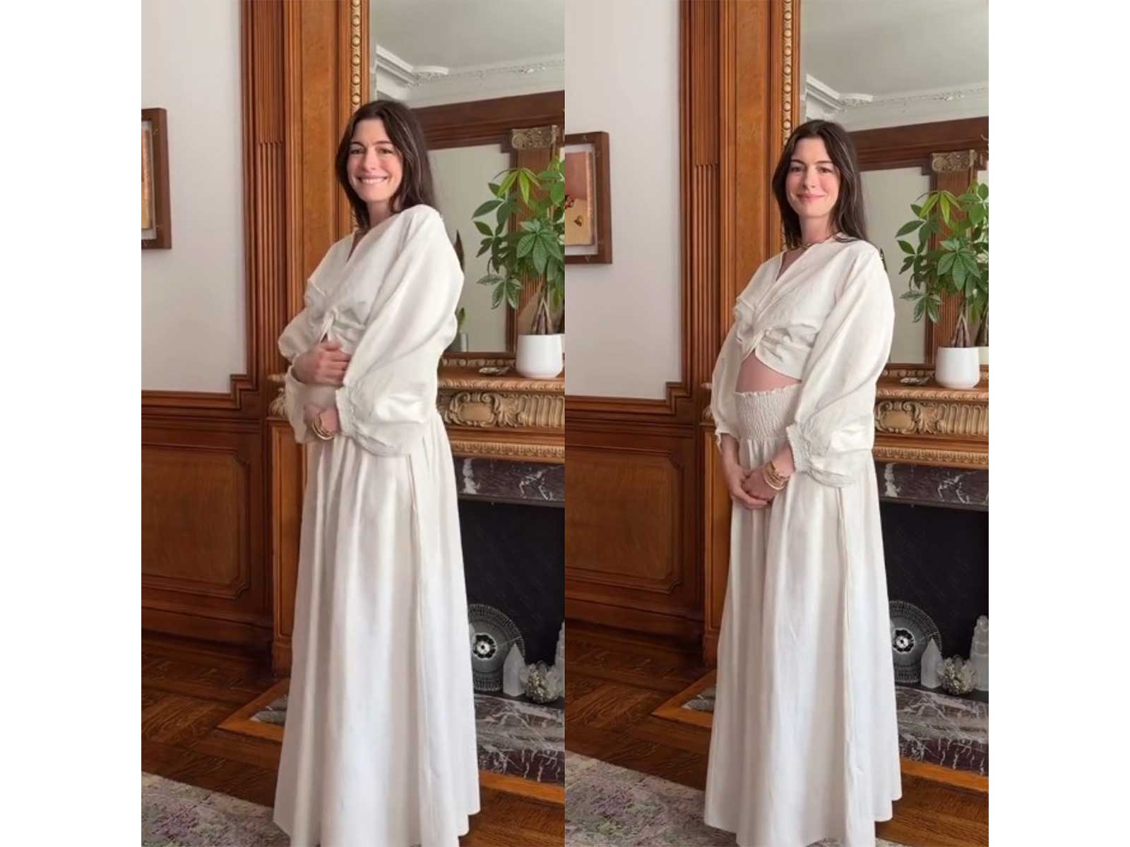 Anne Hathaway announces pregnancy (Photo/Instagram@annehathaway)