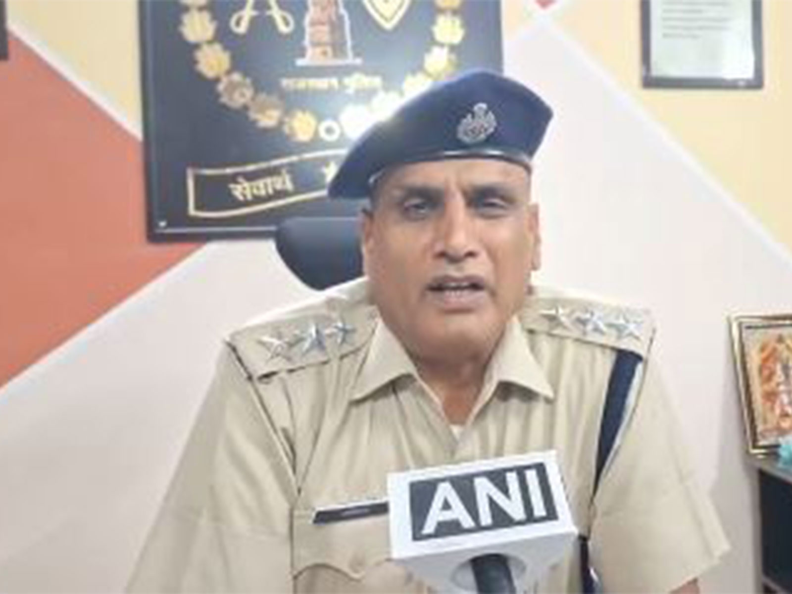 Deputy Superintendent of Police (DSP), Bilwara, Nemi Chand Chaudhary (Photo/ANI)