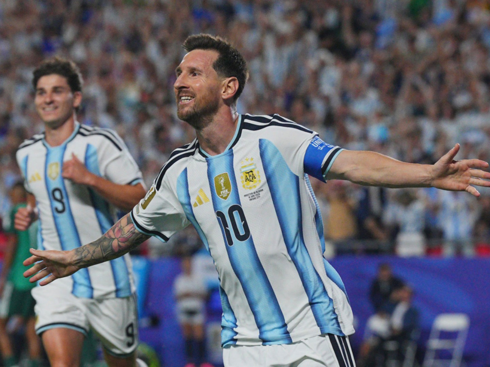 Lionel Messi in action in Missouri (Photo: IMAGN IMAGES via Reuters)