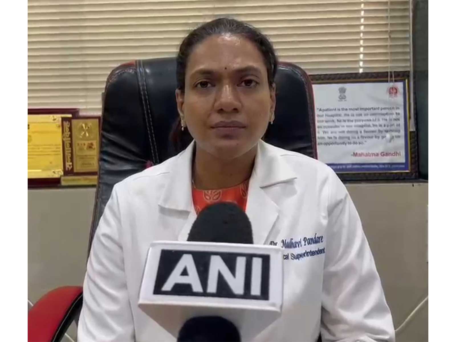 Chief Medical Officer Madhuri Panahare (Photo/ANI)