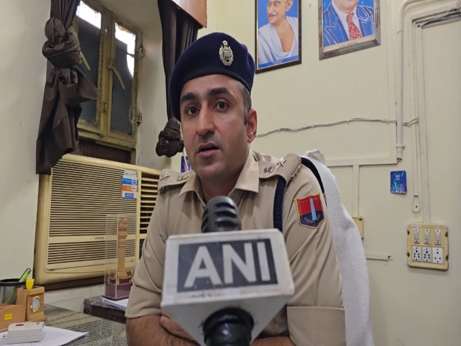 Dholpur SP, Vikas Sangwan (Photo/ANI)