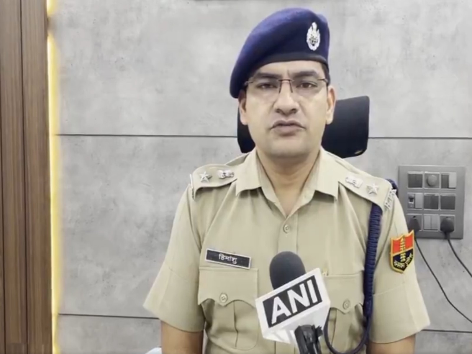 ASP Himanshu Jangid (Photo/ANI)