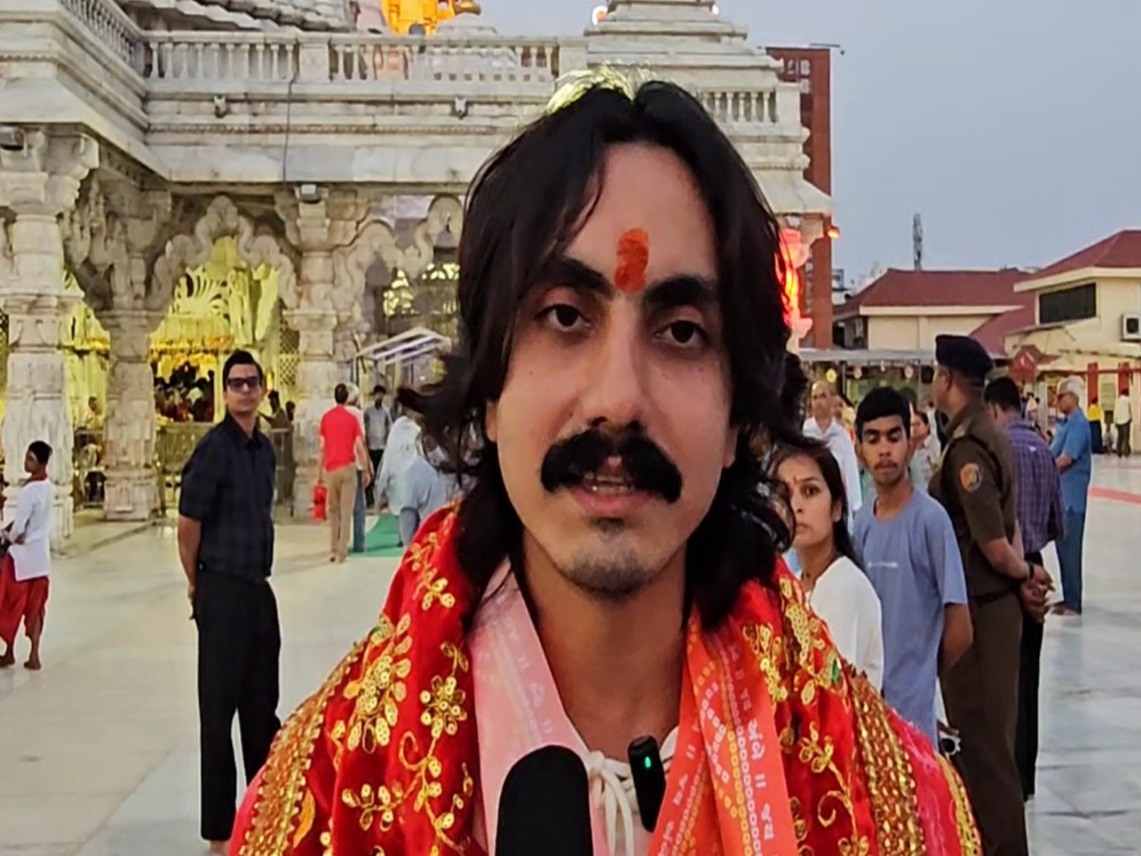 Gujarati singer Aditya Gadhvi (Photo/ANI)