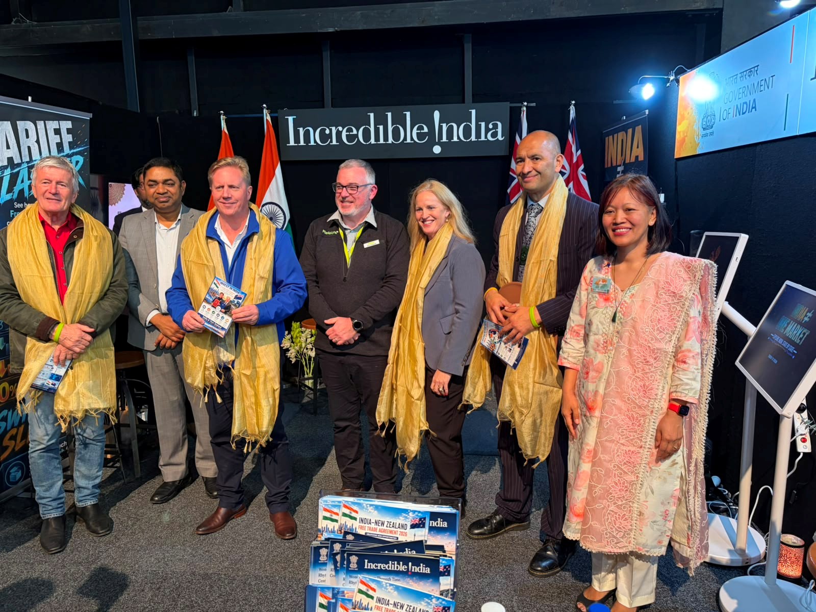 First-ever "Incredible India" Pavilion at Southern Hemisphere's largest agricultural fair builds on momentum of new India-New Zealand Free Trade Agreement