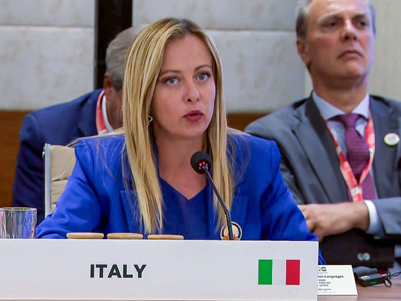 Italian Prime Minister Giorgia Meloni (File Photo/ANI)