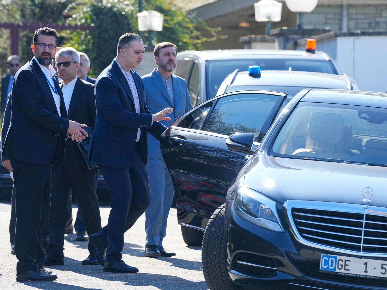 Iranian negotiating delegation departs for the site of the talks with U.S., in Geneva, Switzerland on February 26, 2026 (File Photo/Reuters)