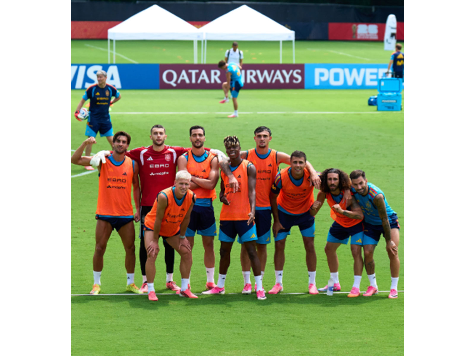 Spanish football team. (Photo: @sefutbol Instagram)