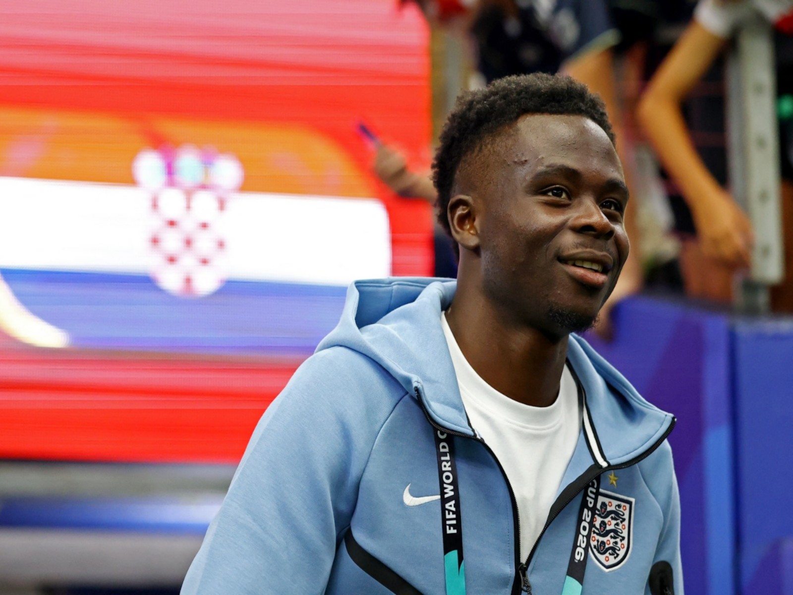 England's Bukayo Saka (Photo: Reuters)