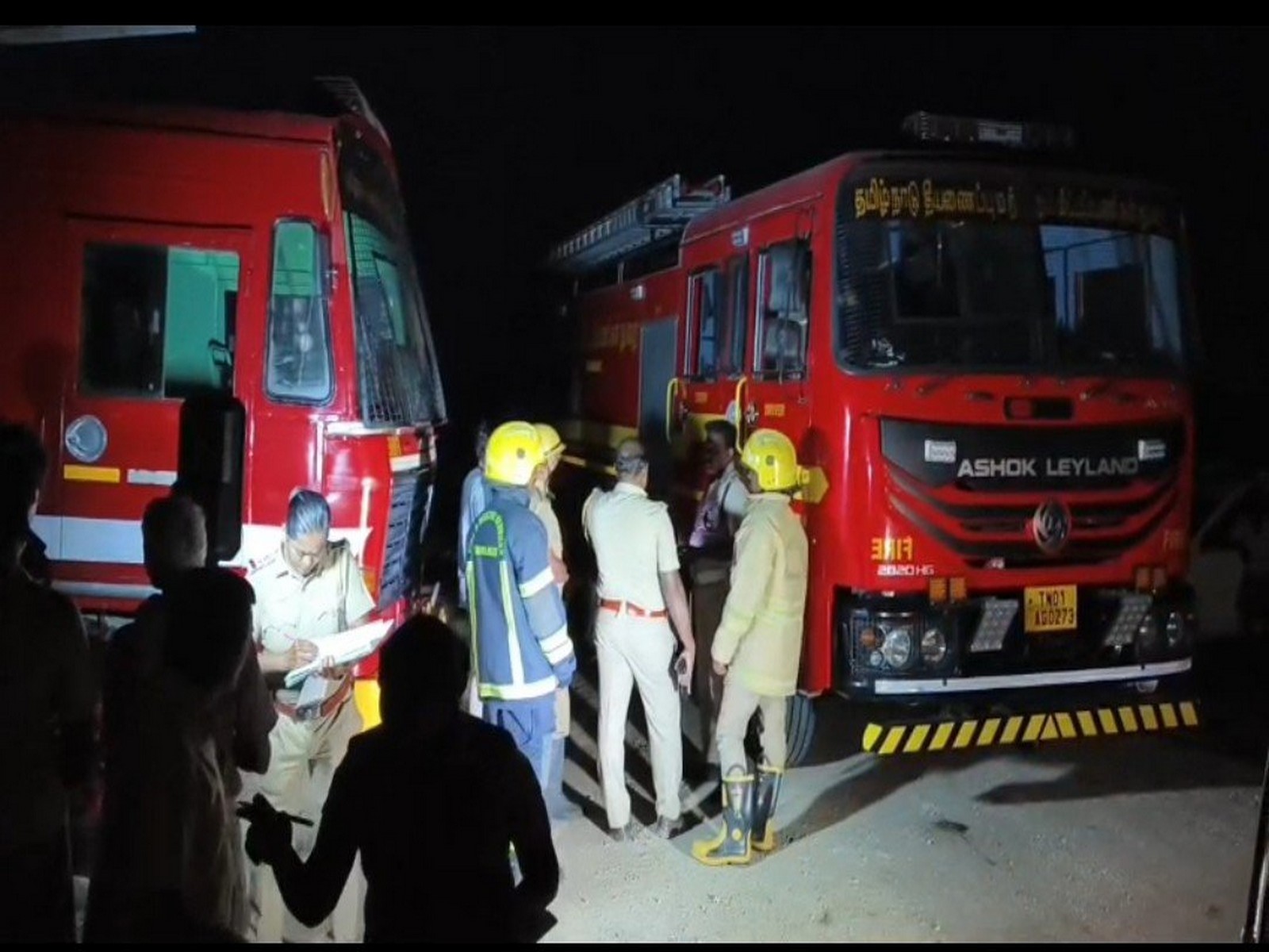 Visuals from the spot (Photo/Masarpatti Police Station)