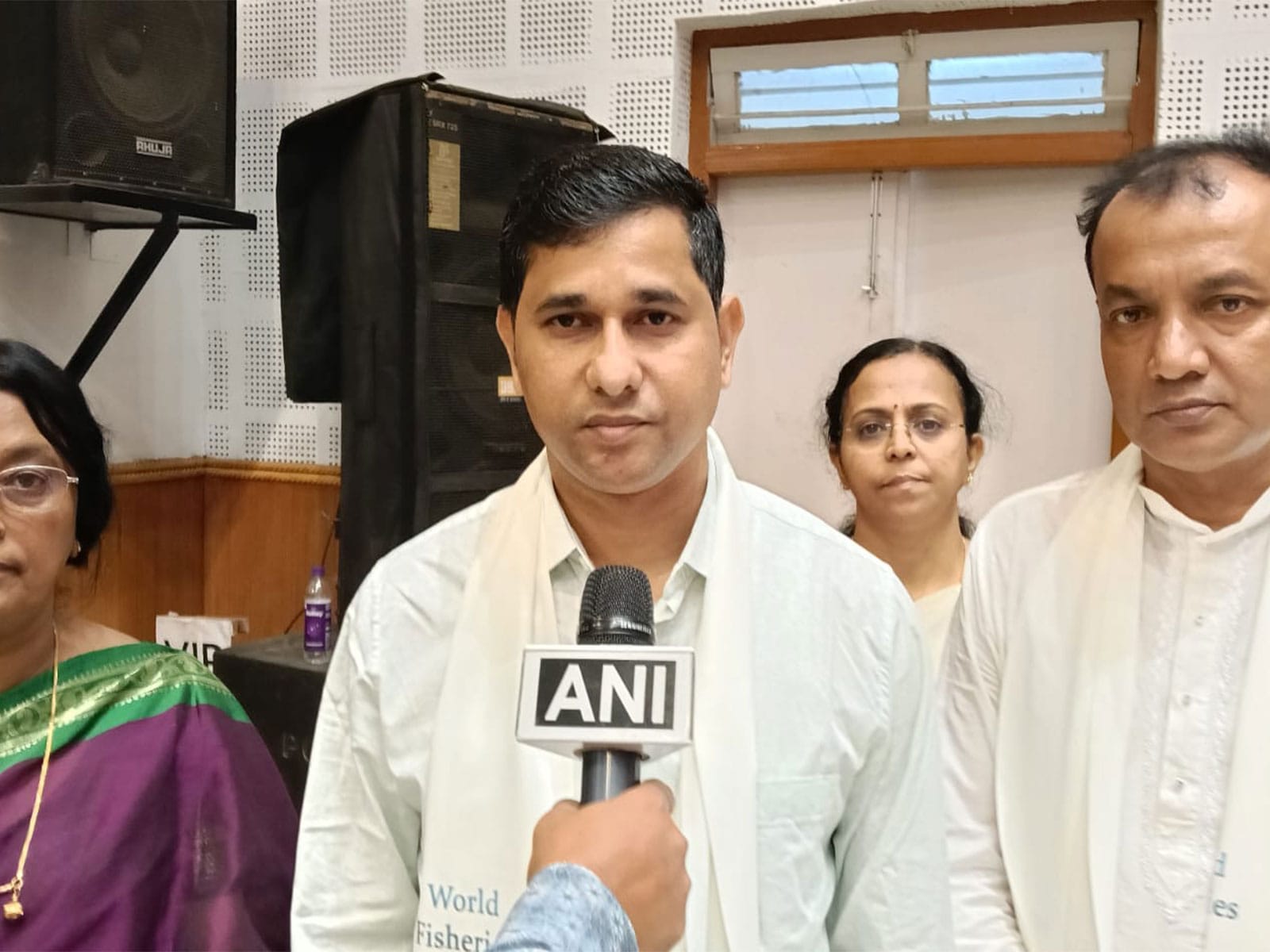 Fisheries Minister Sudhangshu Das (Photo/ANI)