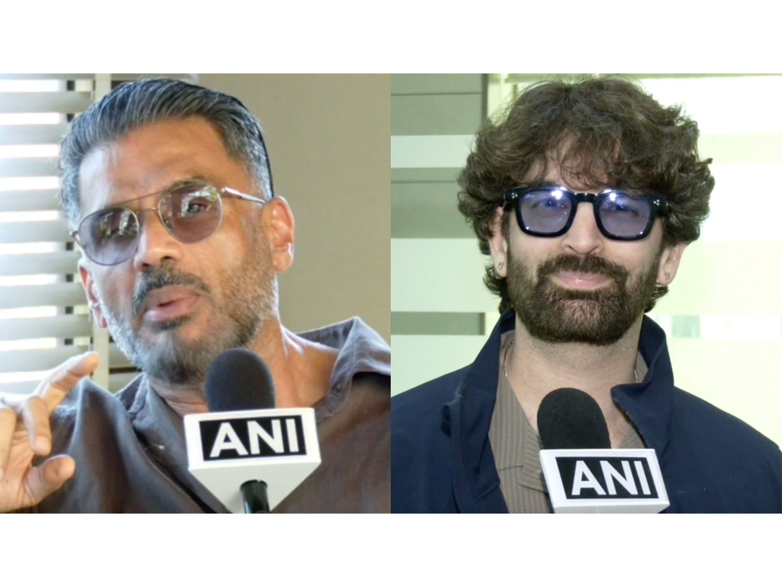 Suniel Shetty, Neil Nitin Mukesh (Photo/ANI)