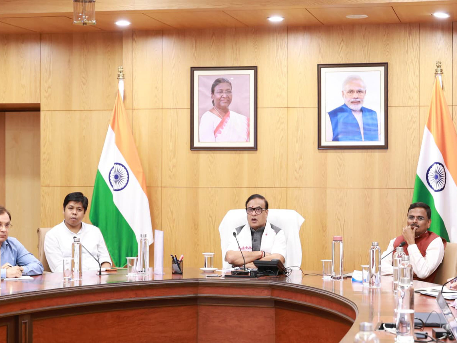 Assam Chief Ministe Himanta Biswa Sarma (Photo/ANI)