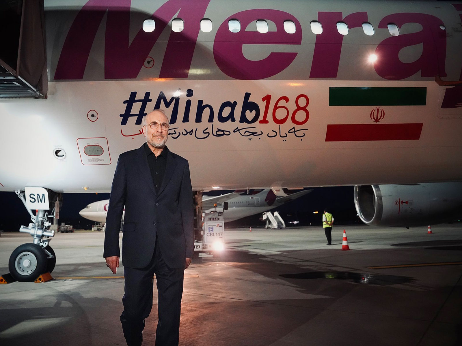 Iranian Parliament Speaker MB Ghalibaf (Photo/X@mb_ghalibaf)
