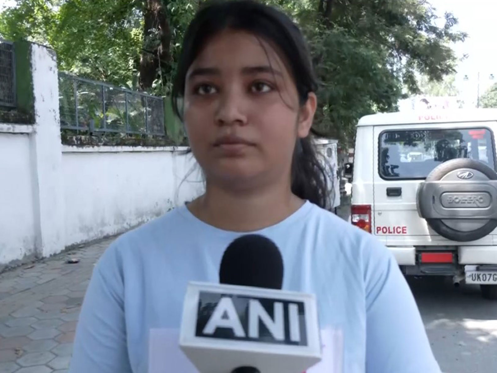 NEET aspirant Sandhya (Photo/ANI)