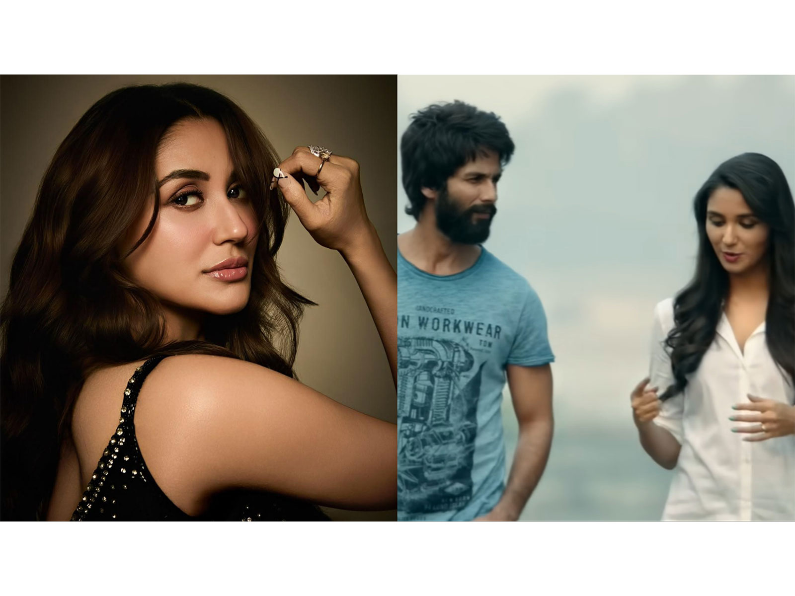 Nikita Dutta (Photo/Instagram/@nikifying), a still from 'Kabir Singh' (Photo/YouTube/@tseries)