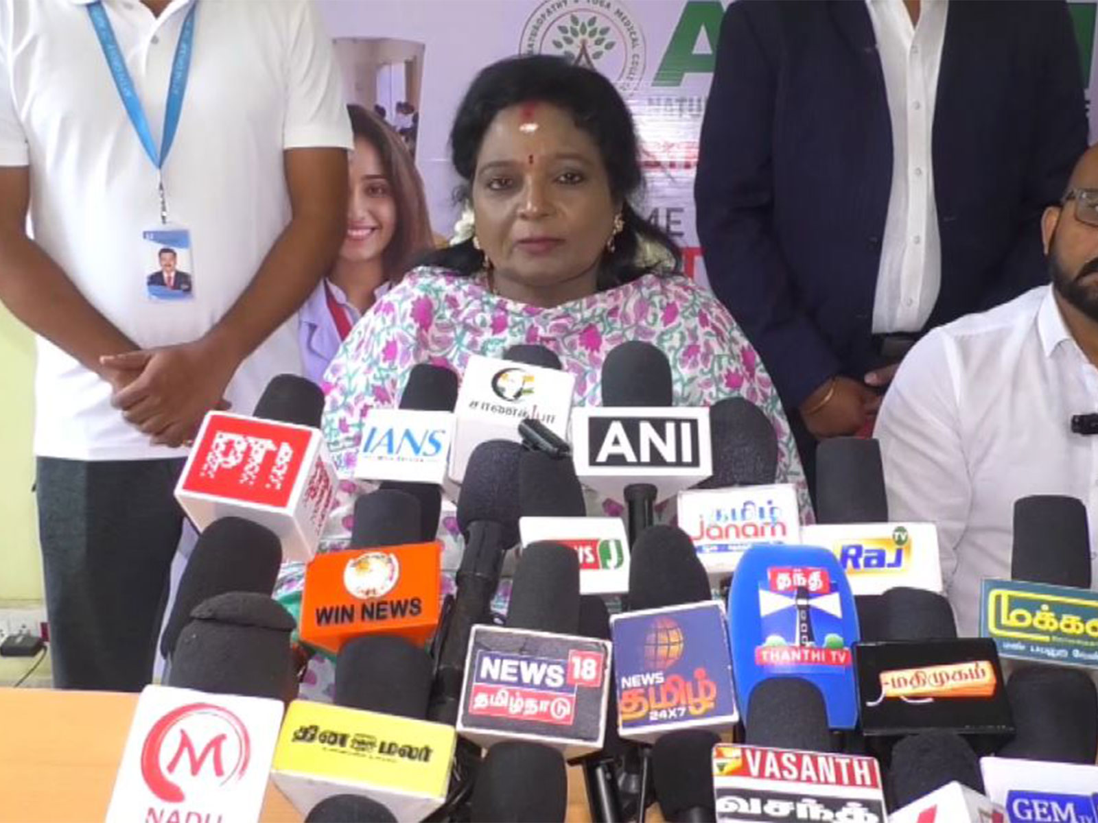 BJP leader Tamilisai Soundararajan (Photo/ANI)