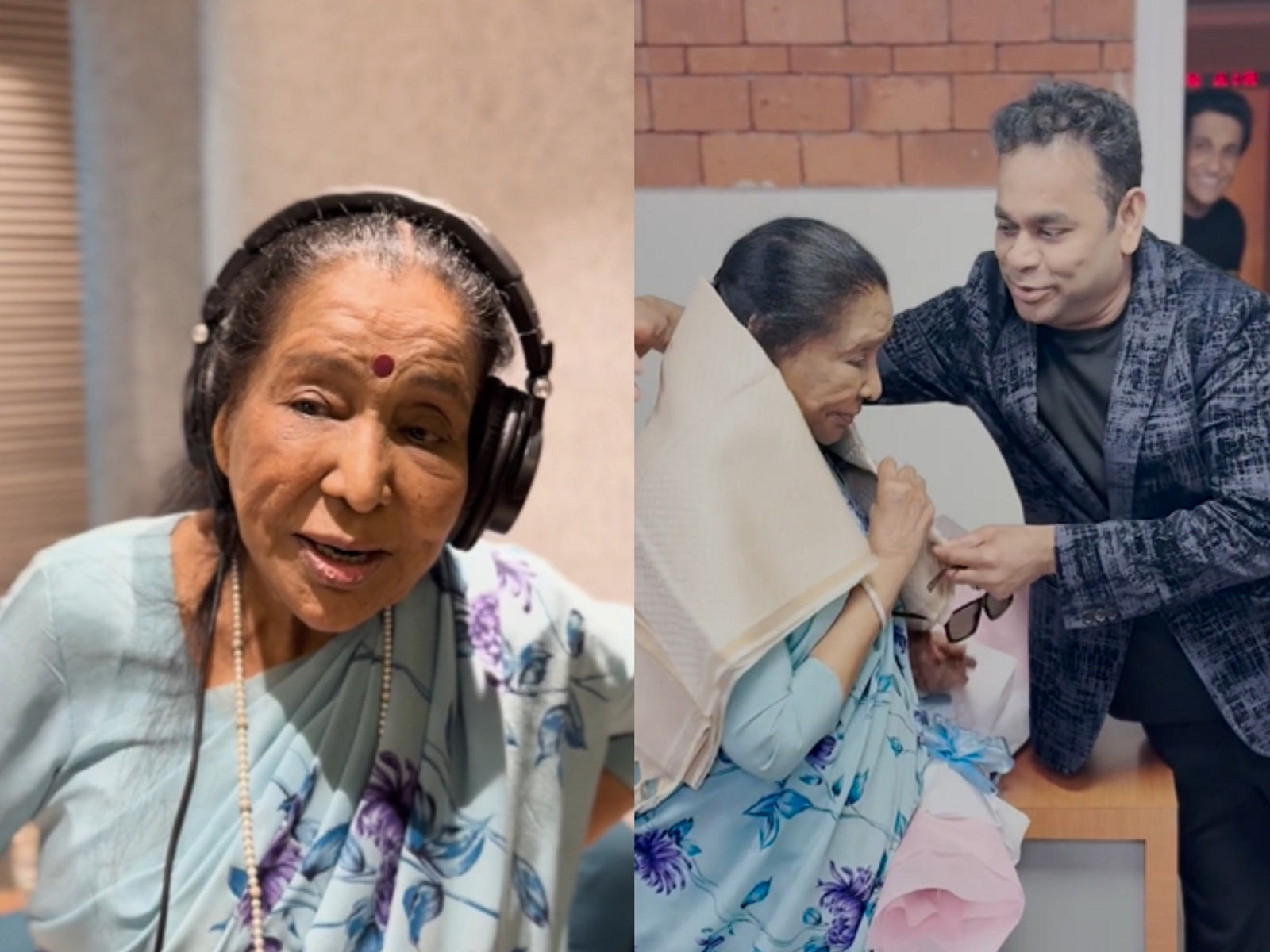AR Rahman's tribute song for legendary Asha Bhosle (Photo/X@arrahman)