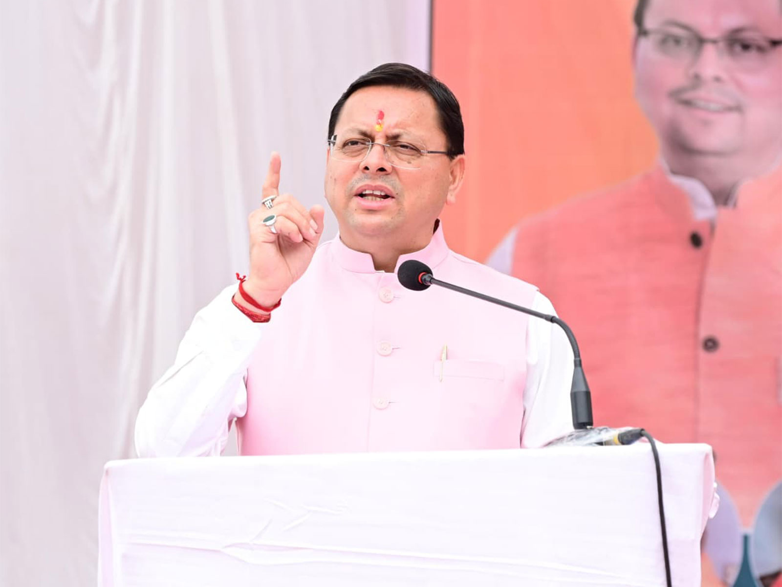  Uttarakhand Chief Minister Pushkar Singh Dhami (Photo/ANI)