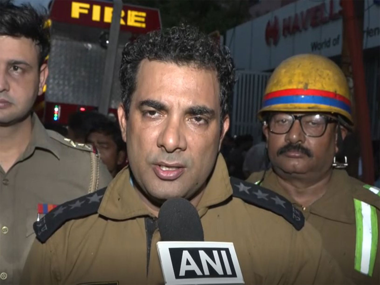 Chief Fire Officer Pradeep Kumar Choubey (Photo/ANI)