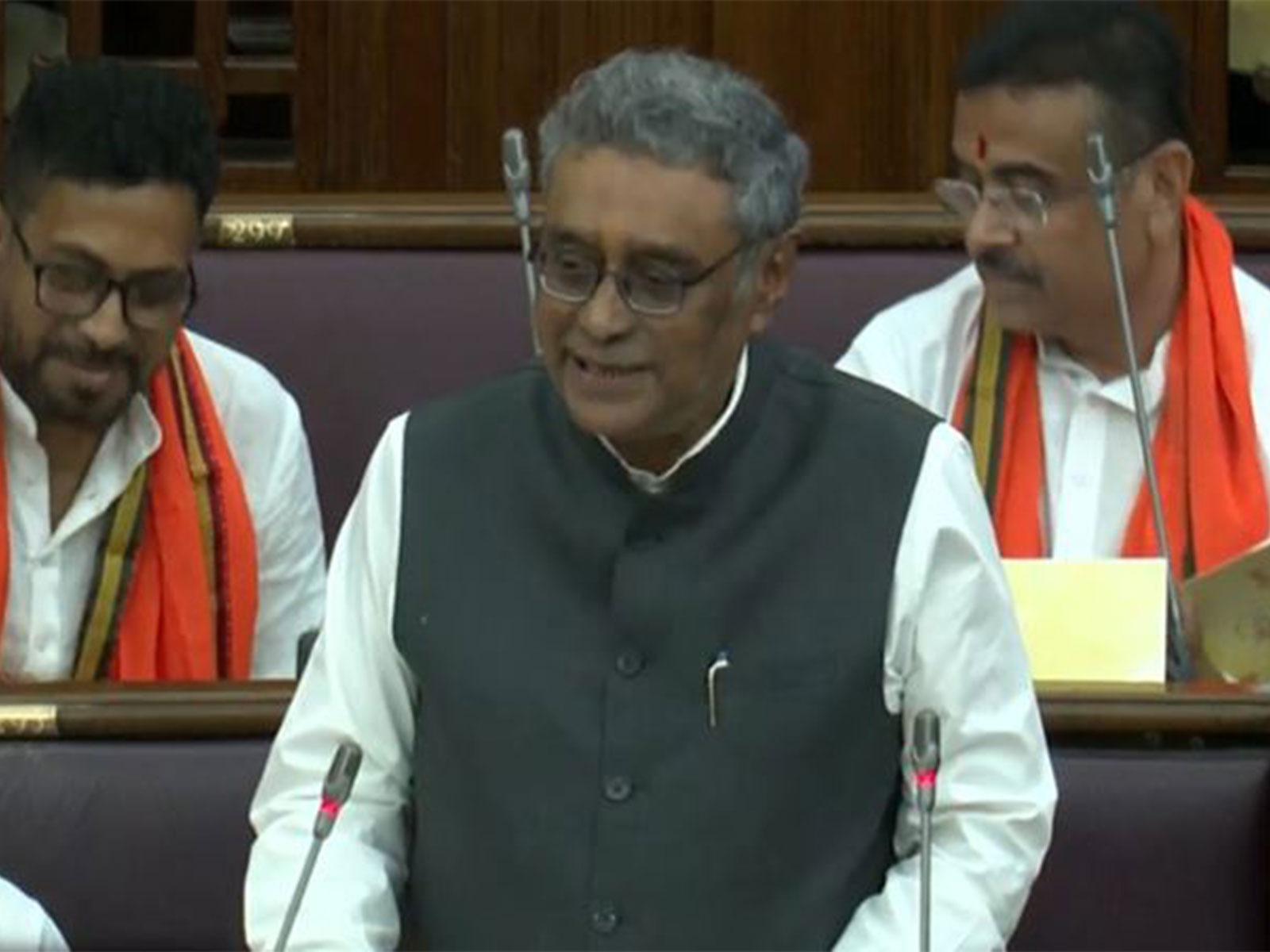 West Bengal Finance Minister Swapan Dasgupta (Photo/West Bengal Legislative Assembly YouTube)