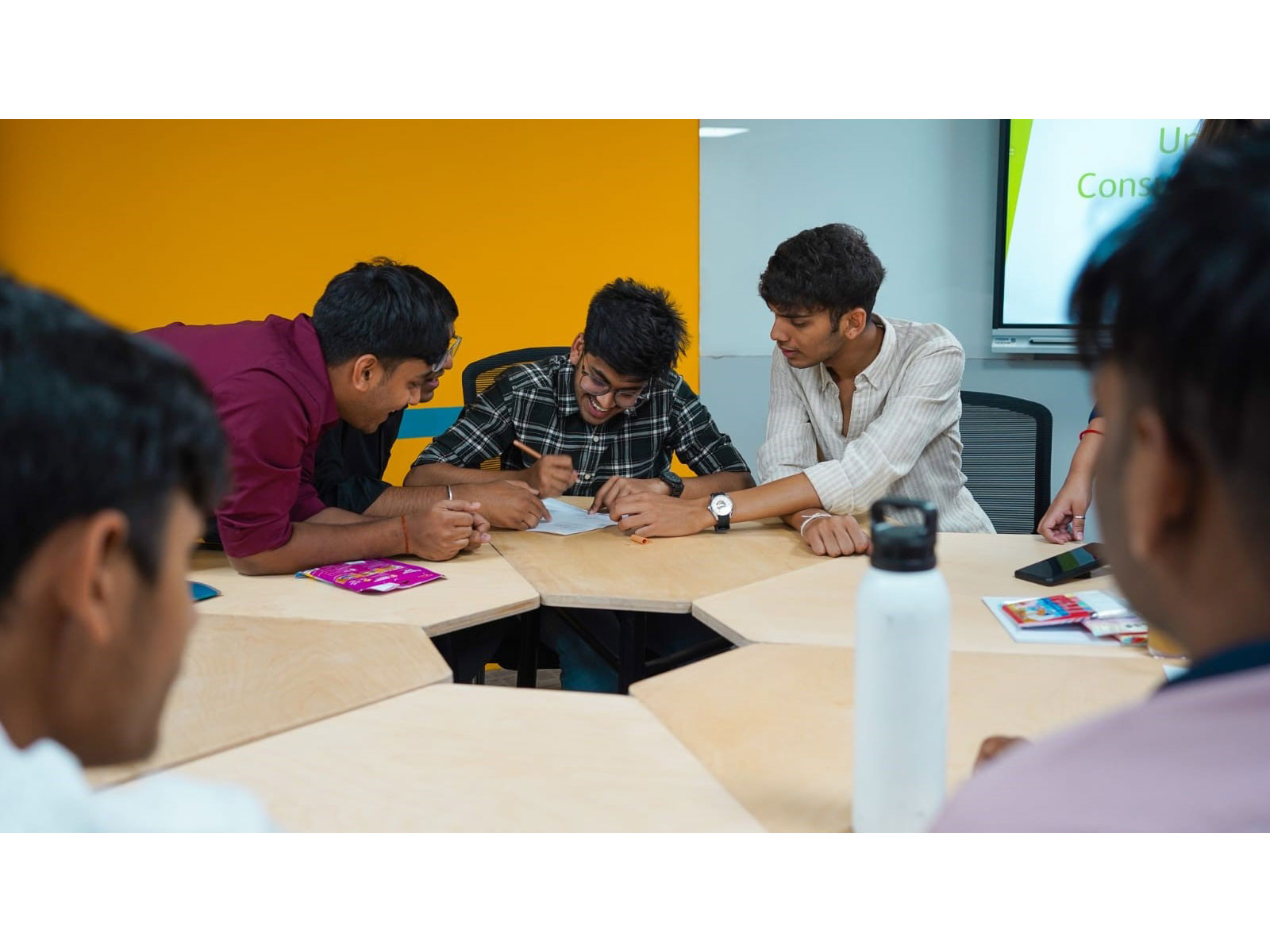 EIMR Students (left) | Mr. Deepakk Kummar, Founder, EIMR Business School (right)