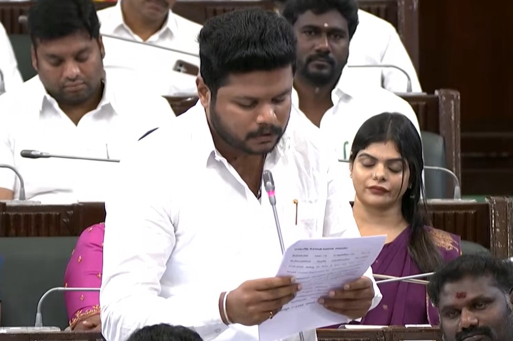 Tamil Nadu Labour Welfare and Skill Development Minister J Mohamed Parvez (Photo/Tamil Nadu Assembly)