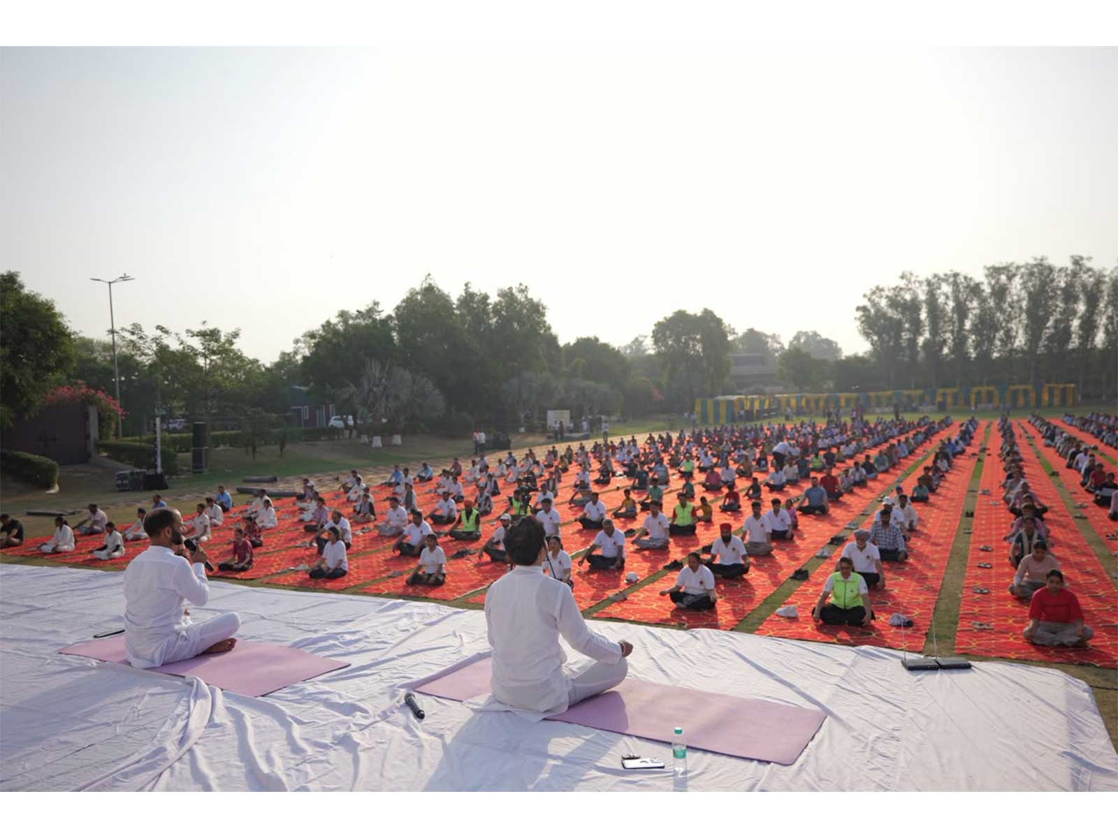 Trident Group Promotes Workplace Wellness through Yoga Day Celebrations