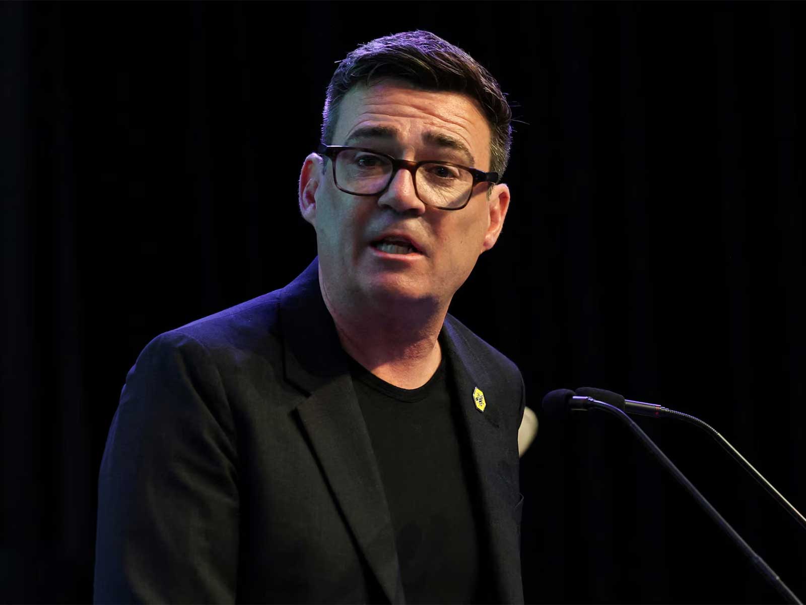Andy Burnham, senior British Labour Party politician and leadership contender, announces his bid to succeed Keir Starmer following the Prime Minister's resignation. (Photo/Reuters)