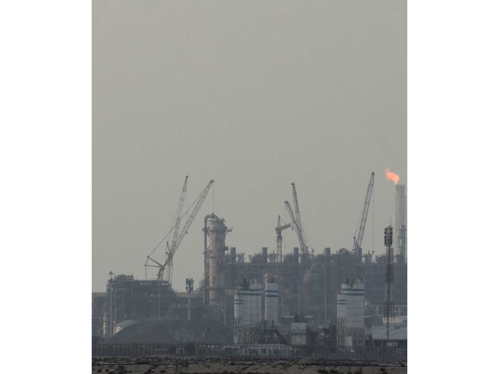QatarEnergy's LNG production facilities in Ras Laffan Industrial City, Qatar. (Photo/Reuters)