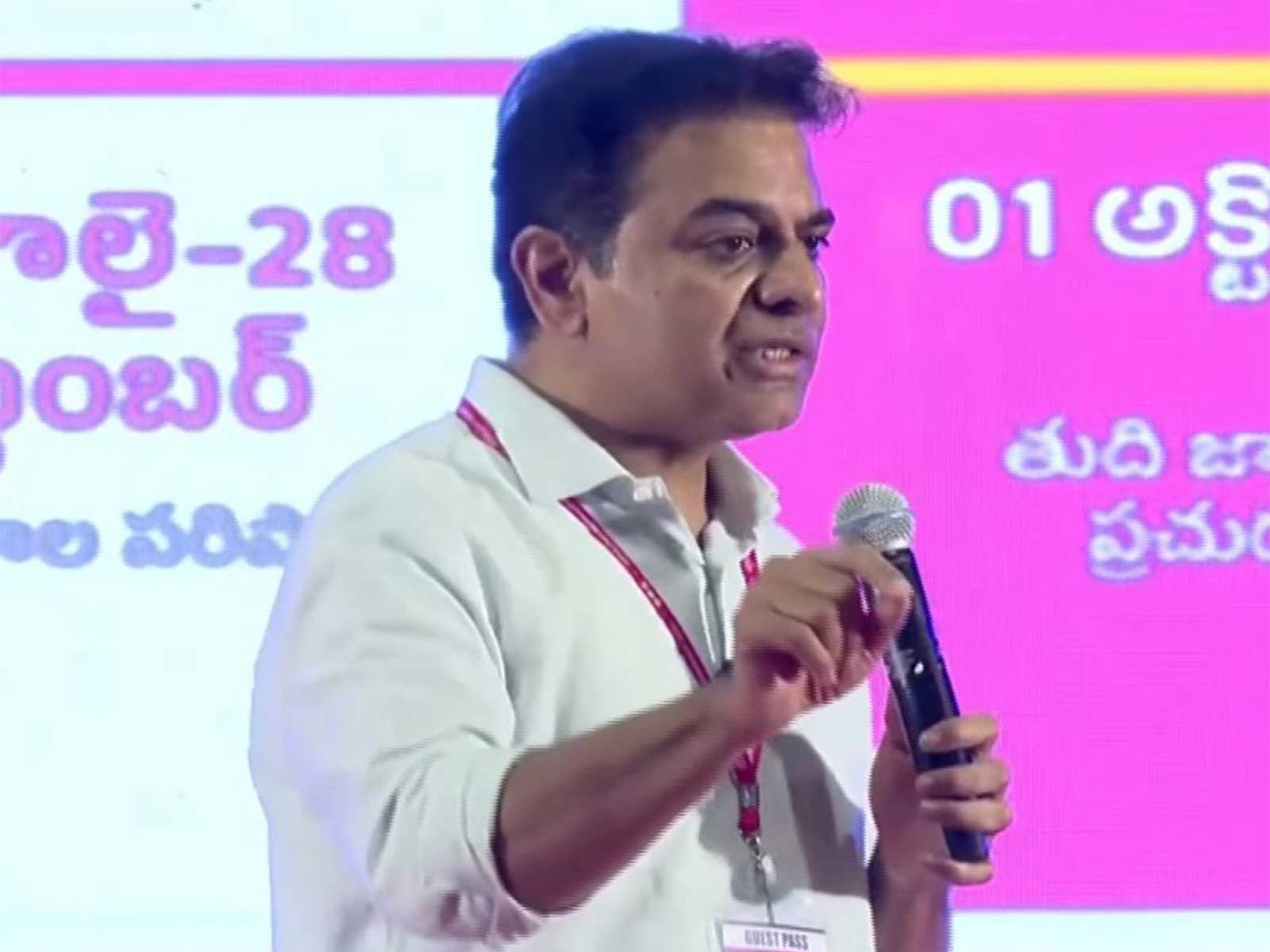 BRS Working President KT Rama Rao (Photo/ANI)