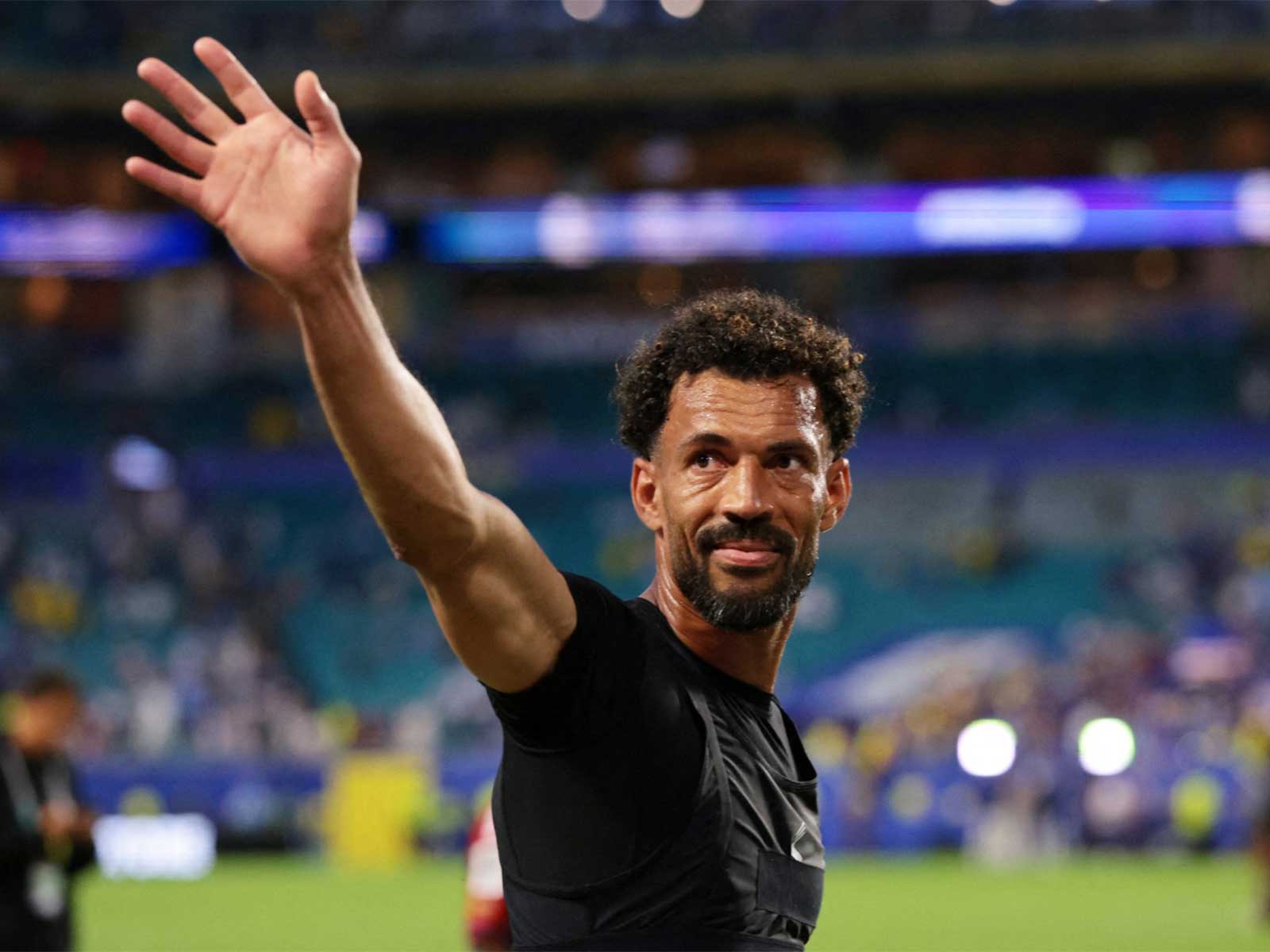Football - FIFA World Cup 2026 - Group H - Uruguay v Cape Verde - Miami Stadium, Miami Gardens, Florida, U.S. - June 21, 2026 Cape Verde's Vozinha after the match (Photo: Imagn Images via Reuters) 