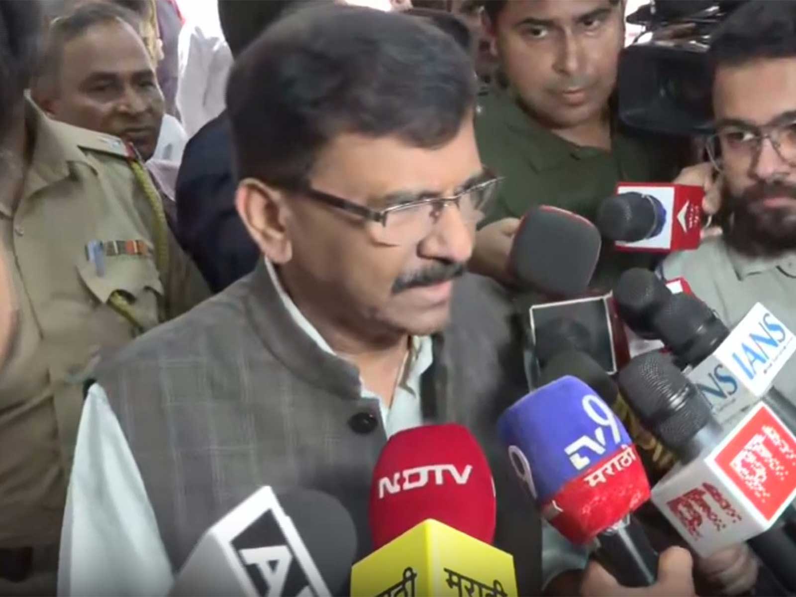 Shiv Sena (UBT) MP Sanjay Raut (Photo/ANI)