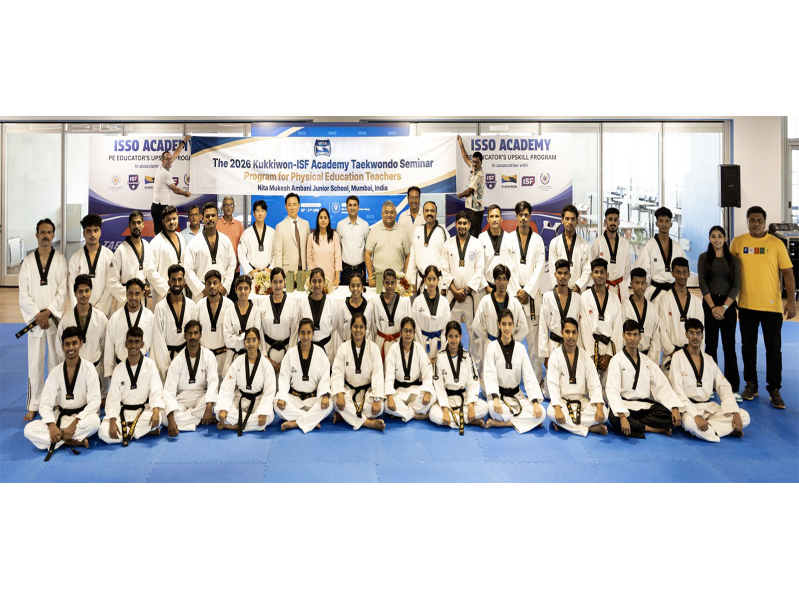 ISSO conducted world-class Taekwondo Education Program. (Photo/ISSO)