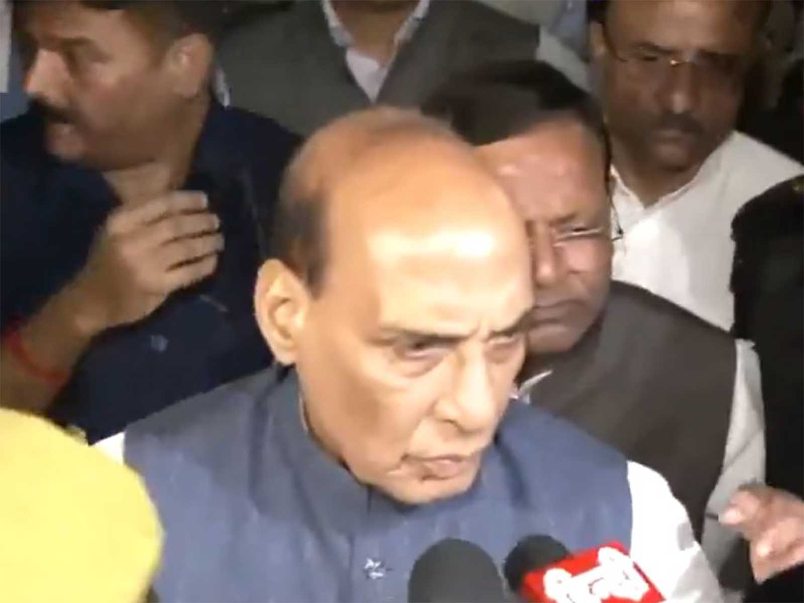 Defence Minister Rajnath Singh (Photo/ANI)