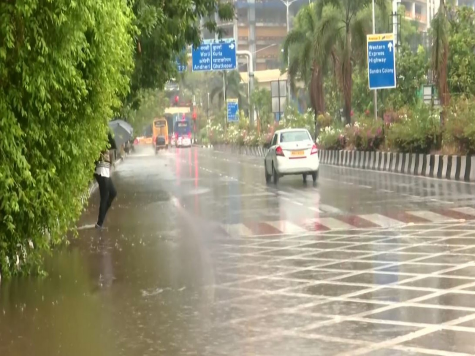 Visual of rainfall in Mumbai (File Photo/ANI)