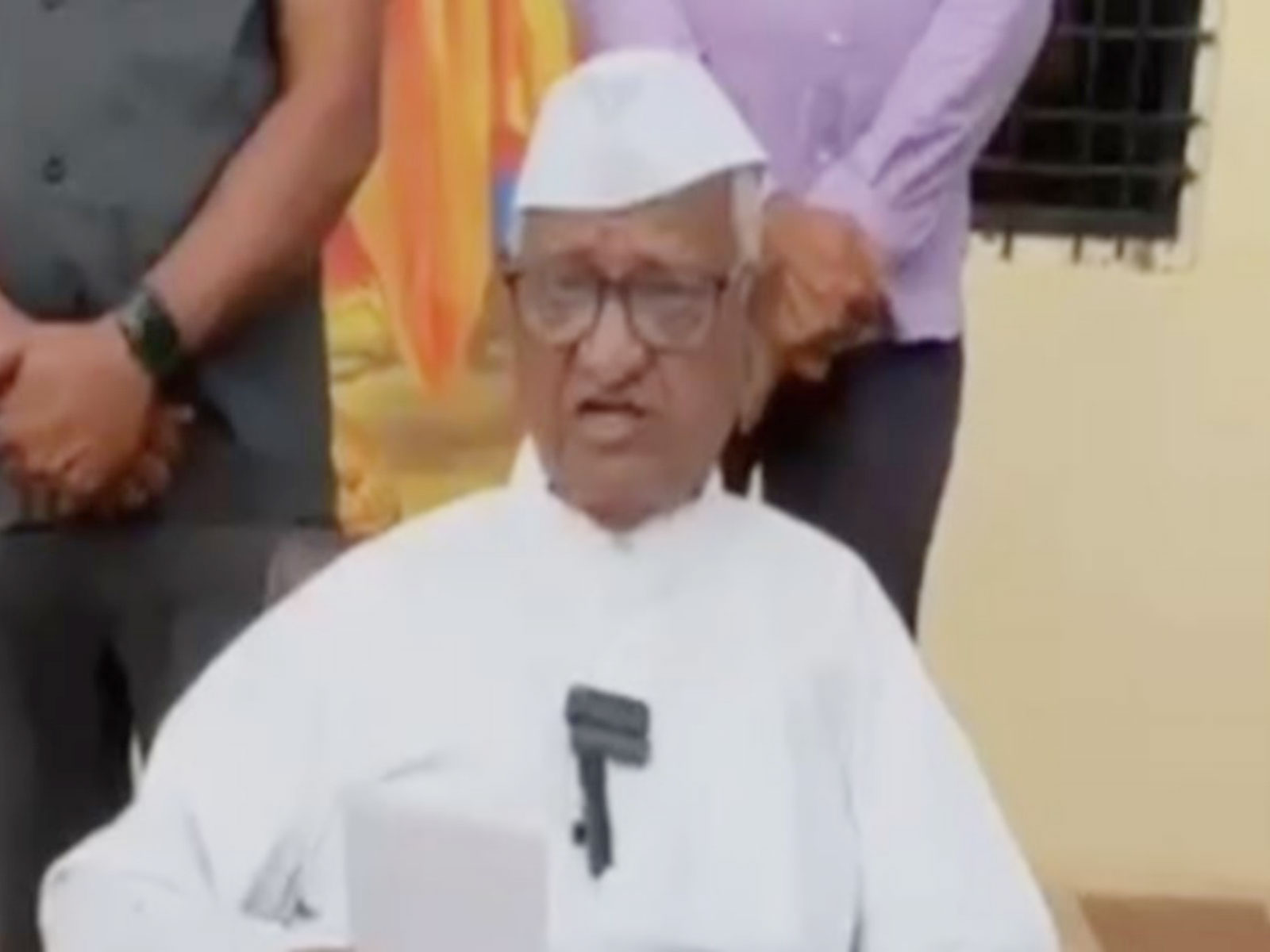Social worker Anna Hazare (Photo/Anna Hazare Social Media) 