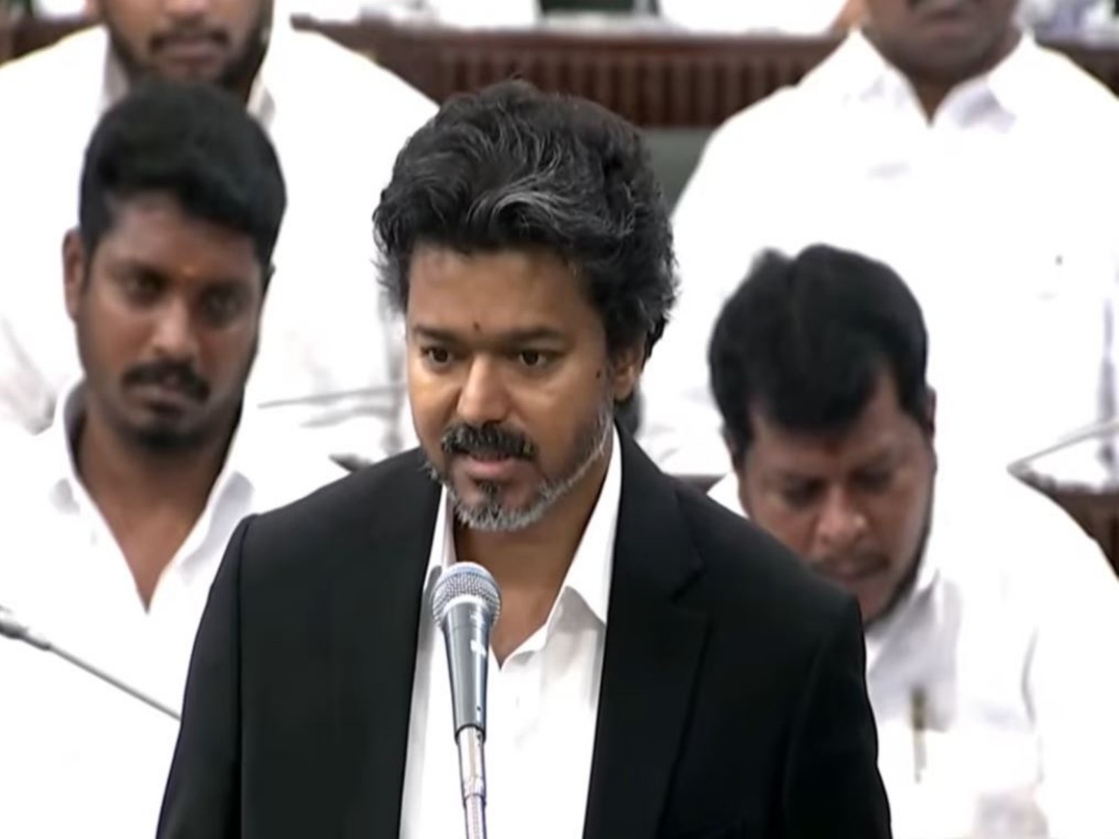 Tamil Nadu Chief Minister C Joseph Vijay (Photo/ANI)
